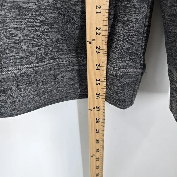 Wear Code Texas Graphic Hoodie Small Gray Space Dye Fleece Sweatshirt - Picture 3 of 7